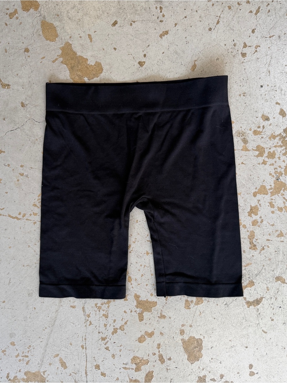 Free People Black Seamless Active Shorts
